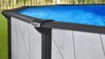 Piscine ronde Del Rey 18 pi x 52 po – Inclut un liner bleu et un skimmer traversant – Image 10
