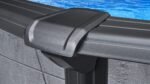 Piscine ronde Del Rey 18 pi x 52 po – Inclut un liner bleu et un skimmer traversant – Image 9