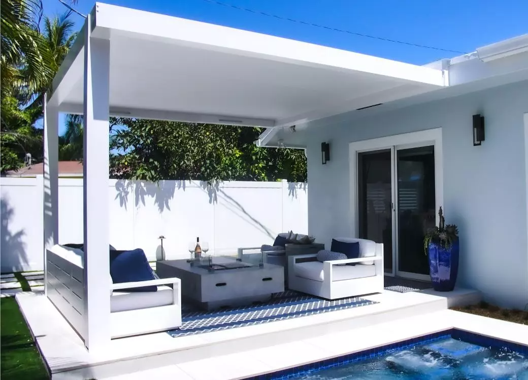 download (2) Pergola à toiture fixe R-Shade – Image 1