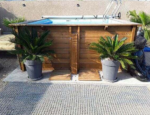 GRE Piscine bois Carra 3,05 x 3,05 x 1,19 m – Image 4