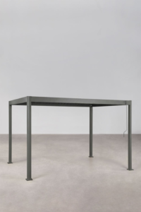 Pergola bioclimatique autoportante NATERIAL Clima alu gris anthracite