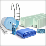 Kit piscine complet couloir de nage – auto construction - 8,00 x 3,00 / Argent – Image 6